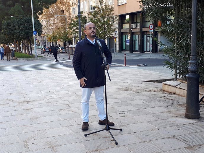 El president del PP catal, Alejandro Fernández.
