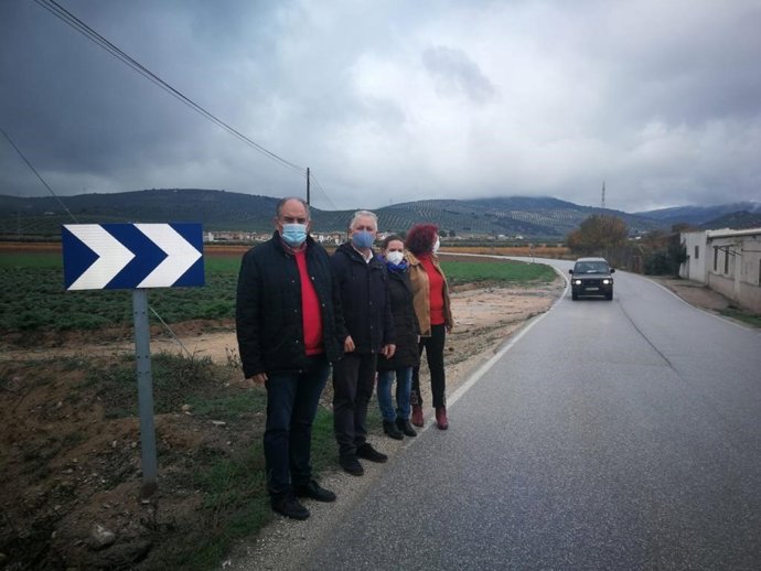 El diputado provincial de Obras Públicas y Vivienda, José María Villegas