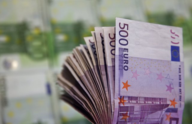 Foto de archivo de billetes de 500 euros, a 25 de mayo de 2017