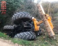 Policía Foral detiene este fin de semana a siete personas y atiende 24 accidentes de tráfico