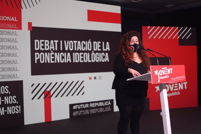 Les Joventuts d'Esquerra Republicana (JERC) han elegit aquest dissabte Knia Domnech com a portaveu, qui es converteix així en la primera dona a ocupar aquest crrec.