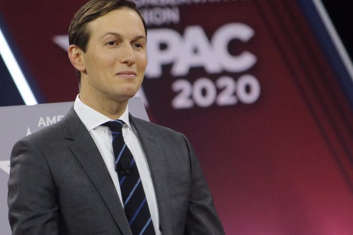 28 February 2020, US, National Harbor: White House Senior Adviser Jared Kushner attends the 2020 Conservative Political Action Conference at the Gaylord National Resort and Convention Centre. Photo: Evan Golub/ZUMA Wire/dpa