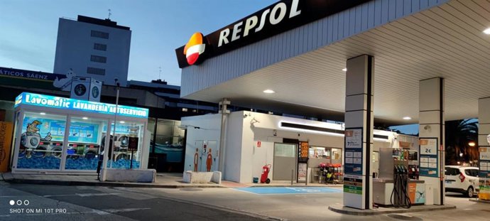 Gasolinera participante en la actividad