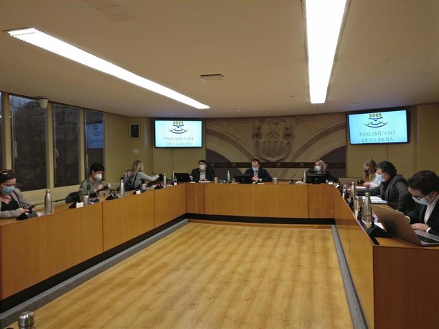 La consejera de Agricultura ,Ganadería y Medio Ambiente, Eva Hita, comparece en el Parlamento de La Rioja