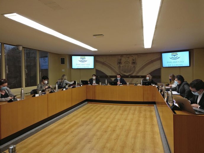 La consejera de Agricultura ,Ganadería y Medio Ambiente, Eva Hita, comparece en el Parlamento de La Rioja