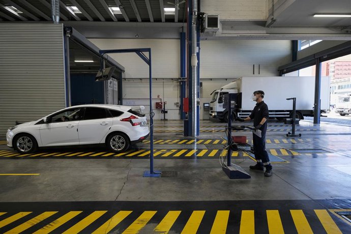 Imagen de una estación de ITV. 