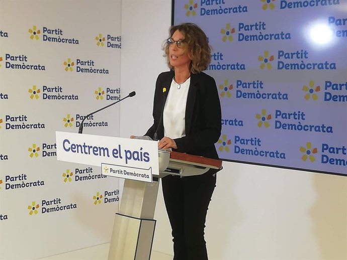 La candidata del PDeCAT a las elecciones, ngels Chacón