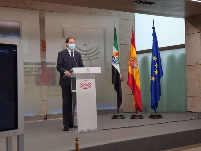 El secretario general de la Presidencia de la Junta de Extremadura, Fernando Blanco