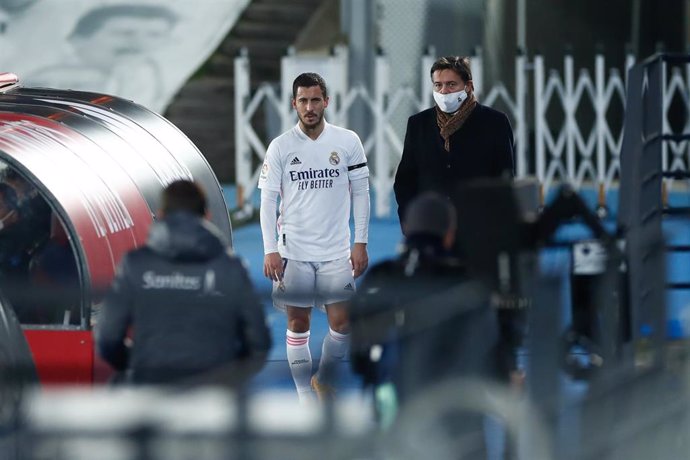 Eden Hazard en el Real Madrid-Deportivo Alavés
