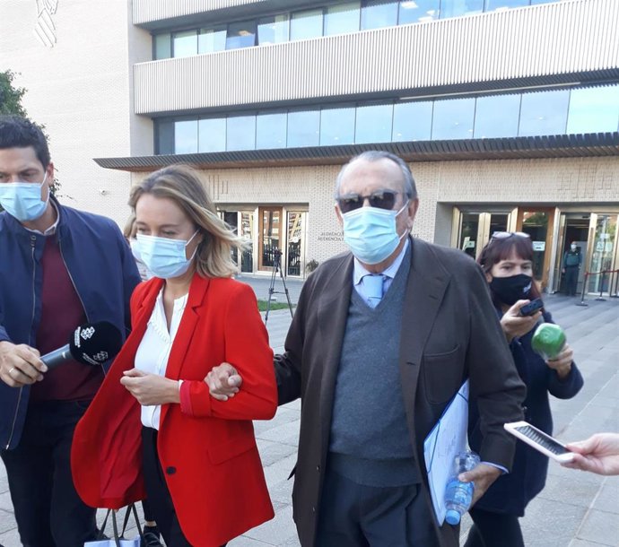 Imagen de archivo de Carlos Fabra a la salida de los juzgados