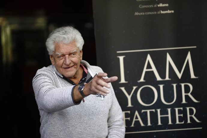 El actor David Prowse, que interpretó a Darth Vader