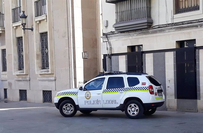 Vehículo de la Policía Local de Jaén.