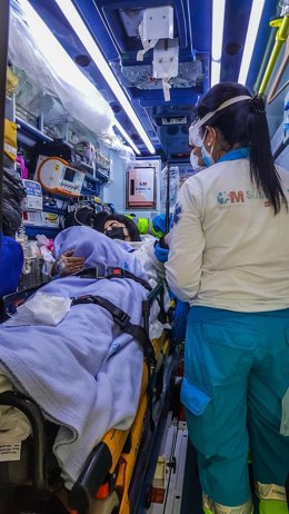 El equipo médico del Summa 112 ha ayudado este domingo a una mujer de 31 años a dar a luz en Móstoles