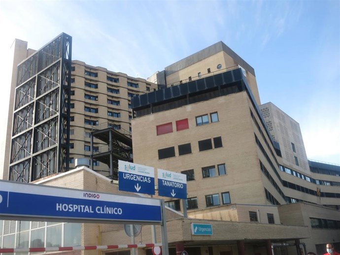 El Hospital Clínico Universitario de Zaragoza.