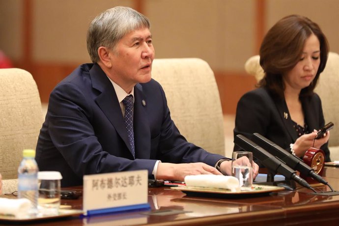 El expresidente de Kirguistán Almazbek Atambayev