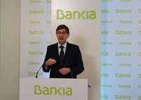Goirigolzarri destaca que la fusión con Caixabank crea un banco "con gran calidad de balance y muy solvente"