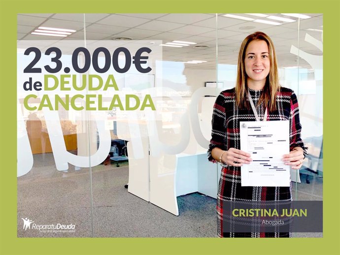 Cristina Juan, abogada en Repara tu deuda abogados