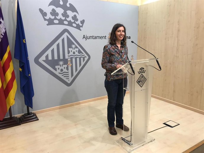 La regidora del área de Modelo de Ciudad, Vivienda Digna y Sostenibilidad de Palma, Neus Truyol.