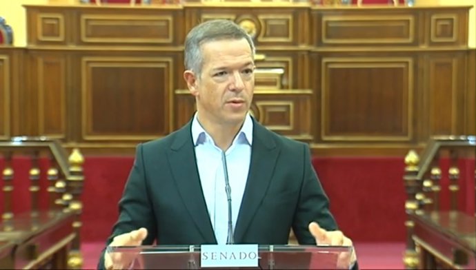 El portavoz del PSOE en el Senado, Ander Gil.