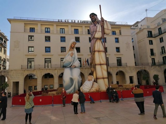 El belén 'Sagrada Familia' de Alicante, récord Guinnes como el más grande del mundo