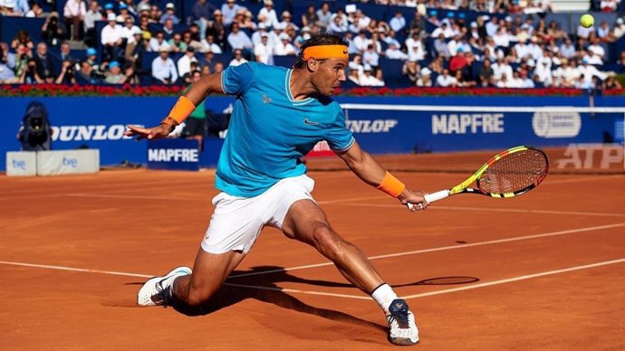 El tenista español Rafa Nadal en el Barcelona Open Banc Sabadell 2019