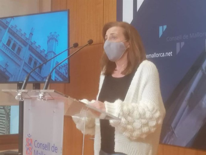 La consellera de Ciudadanos en el Consell de Mallorca Margalida Roig.