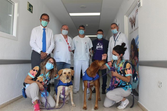 La Unidad de Pediatría del Área Sanitaria Málaga-Axarquía dispondrá de Terapia Asistida con Perros