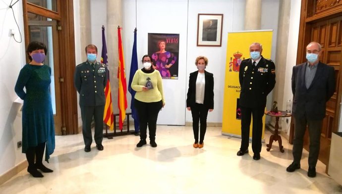 Calvo entrega los Reconocimientos Meninas 2020.