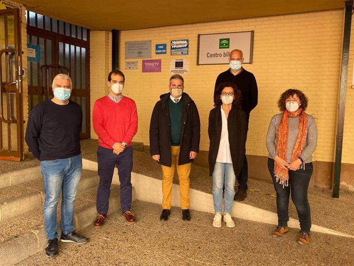 Visita al IES Auringis.