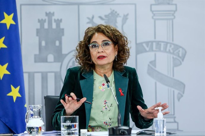 La ministra portavoz y de Hacienda, María Jesús Montero, comparece en rueda de prensa tras el Consejo de Ministros