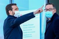 Casado afea a Sánchez su ausencia en la inauguración del hospital Isabel Zendal: "Hoy deberíamos estar todos juntos"