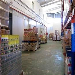 Almacén del Banco de Alimentos de la Costa del Sol (Bancosol)