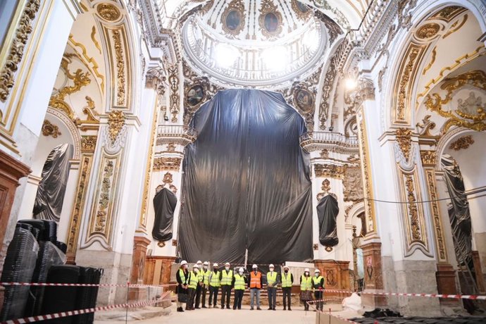 El Ayuntamiento De Málaga Informa: El Ayuntamiento Destina Más De Medio Millón De Euros A Las Obras De Restauración De La Iglesia De Los Mártires