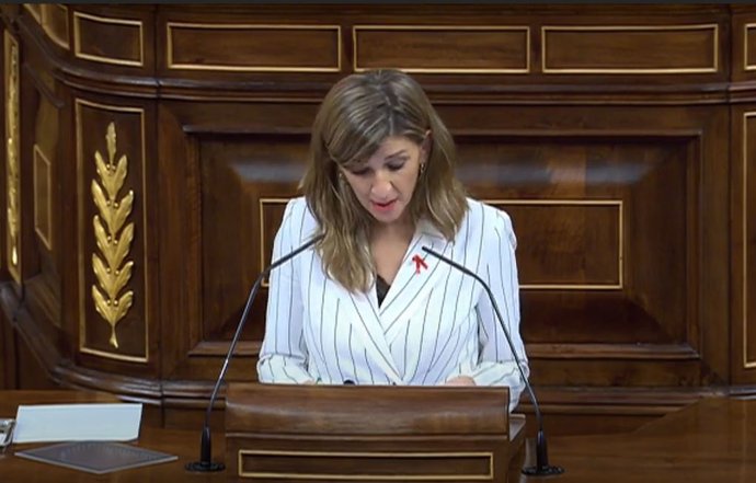 La ministra de Trabajo y Economía Social, Yolanda Díaz