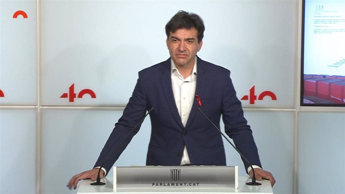 El presidente de ERC en el Parlament, Sergi Sabri.