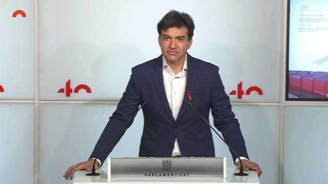 El president d'ERC al Parlament, Sergi Sabrià.
