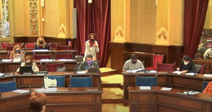 Pleno del Parlament balear.