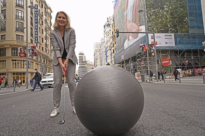 Claudia Hernández, presidenta de la AECG