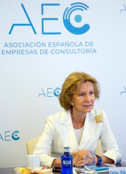 Elena Salgado, presidenta de la Asociación Española de Consultoría (AEC)