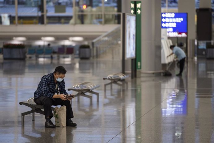 Aeropuerto Internacional de Hong Kong.