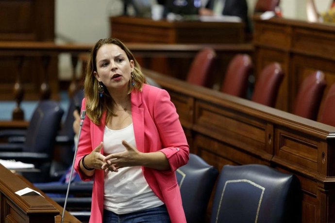 La consejera de Derechos Sociales del Gobierno de Canarias, Noemí Santana