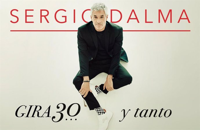 Sergio Dalma reanuda su gira '30... Y tanto' el 10 de abril en el auditorio El Batel de Cartagena