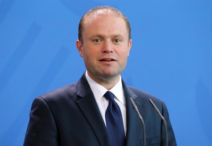 Joseph Muscat en una imagen de archivo de una comparecencia en Berlín