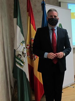 El delegado de Educación y Deporte en Jaén, Antonio Sutil.