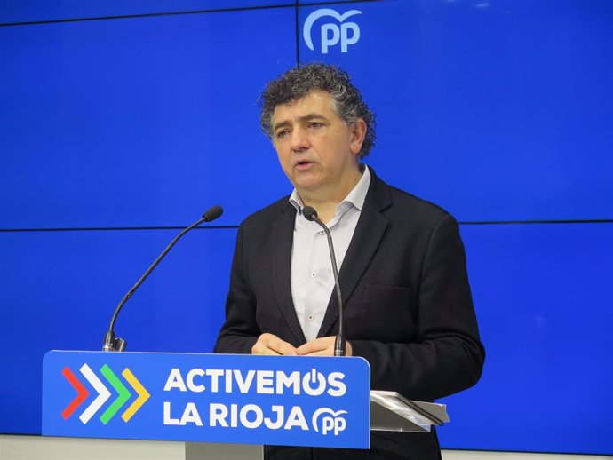 El diputado autonómico del PP La Rioja, Carlos Cuevas