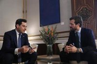 Casado afirma que el Gobierno de Moreno es la "referencia" de lo que quiere hacer cuando llegue al Ejecutivo de España