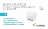 Foto: Los farmacéuticos insisten en la práctica colaborativa para ampliar la capacidad asistencial del sistema sanitario