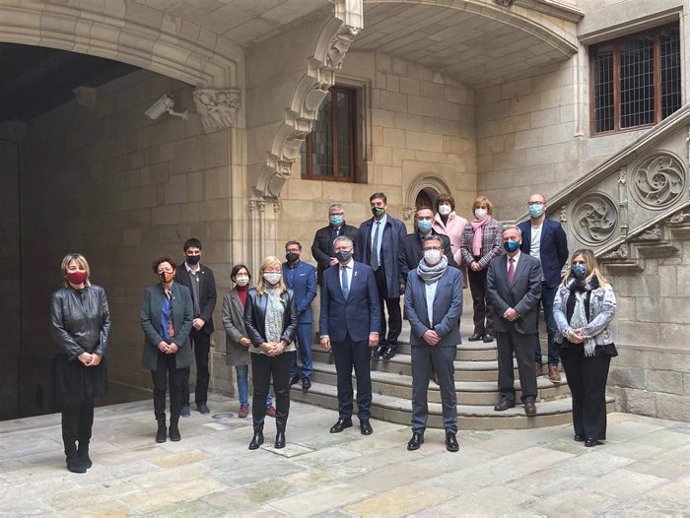 La consellera de Cultura ngels Ponsa, en la conmemoración del 20 aniversario de la entrada en la lista de Patrimonio Mundial de la Unesco de la Vall de Boí y el conjunto arqueológico de Tarraco