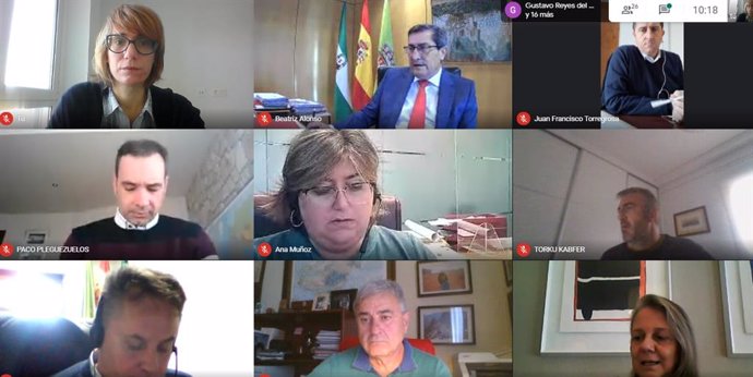 Reunión del Comité de Coordinación del Geoparque de Granada