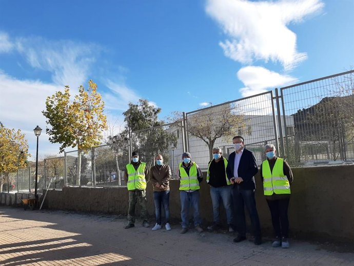 El delegado de Administración Local visita Fondón (Almería)